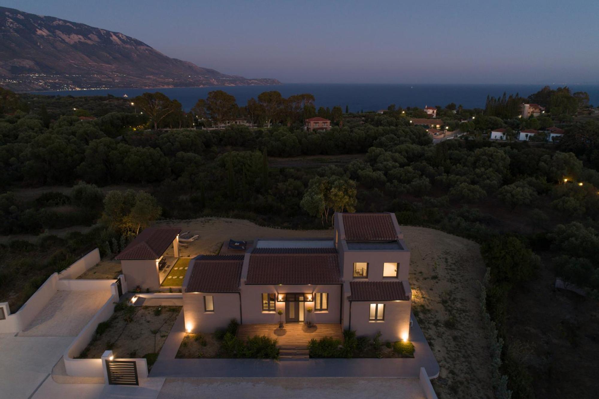 Villa Anemeli Spartià Buitenkant foto
